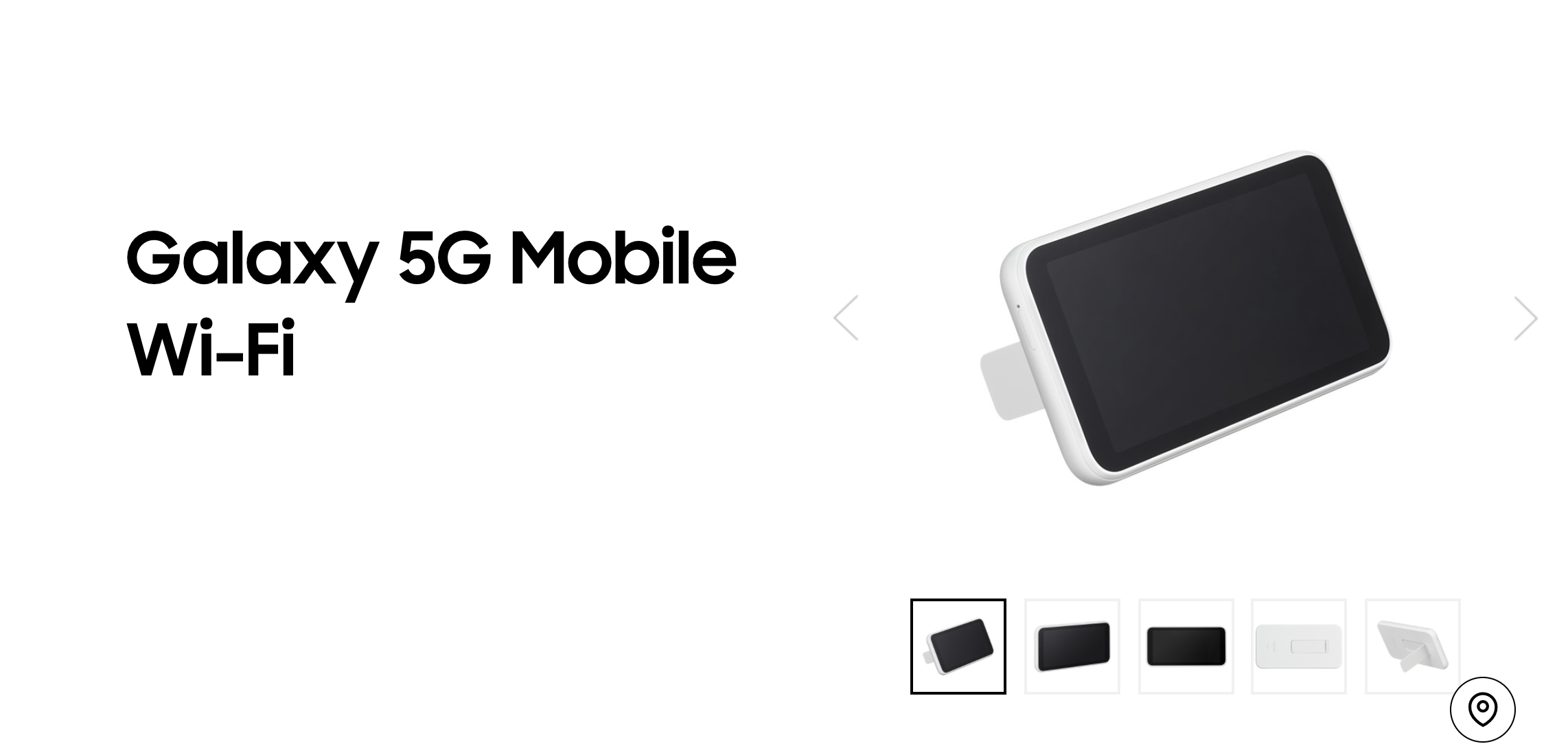 SAMSUNG Galaxy 5G Mobile Wi-Fi モバイルルーター+inforsante.fr