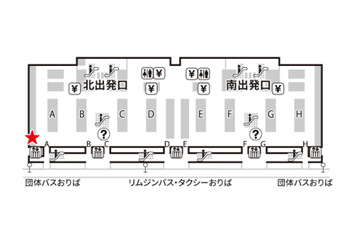 関西国際空港第1ターミナル(4F)出発ロビー 関西エアポートバゲージサービス